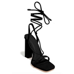 Women Fashion Open Toe Ankle Strap Shoes Wedge Heels