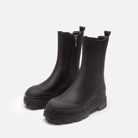 Luxury Platform Winter Boots Women Chunky Sole Warm Casual Elegant Fashion Shoes