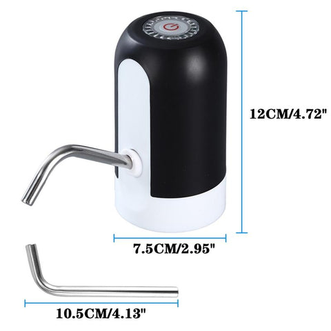 Automatic Water Bottle Pump USB Rechargeable Drinking Dispenser Portable Kitchen Accessory
