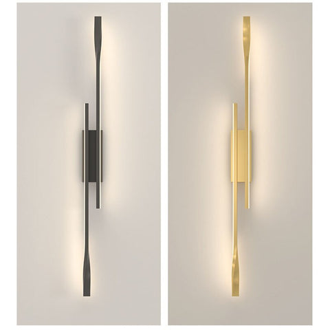 LED Wall Lamp Long Modern Light Fixture Home Living Room Bedroom Décor Accessory