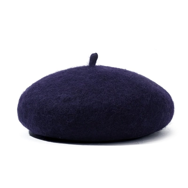 French Beret Women Classic Vintage Cold Weather Hat Casual Elegant Fashion Accessory