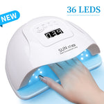 LED UV Nail Gel Curing Lamp Light Nail Gel Dryer Nail Art Machine