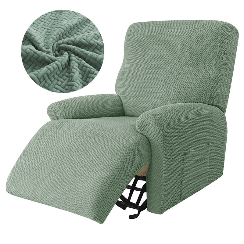 Recliner Chair Cover Elastic Couch Covers (1 Seat) Cover All-Inclusive Recliner Stretch Slipcovers