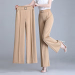 Women's Oversized Office Dress Pants Spring Summer Upto 4XL High Waist Loose Pant