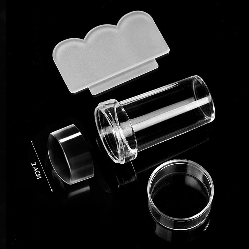 French Nail Stamping Tool Nail Art Manicure Tool