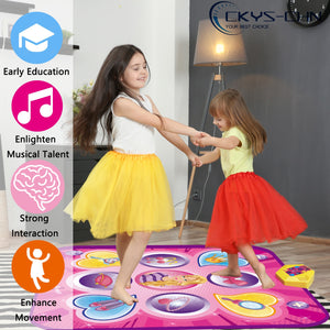 Girl Electronic Music Dance Pad Dancing Mat