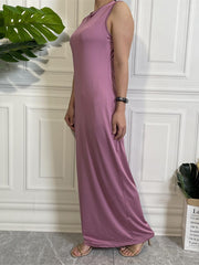 Fashionable Women`s Hijab Inner Dress Middle East Dubai Casual Clothing
