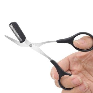 Eyebrow Trimmer Scissors with Comb Beauty Scissors