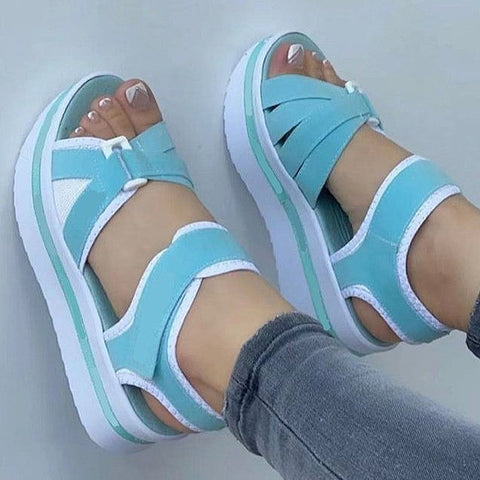 Platform Wedge Sandals Women Lightweight Casual Comfortable Summer Beach Vacation Fashion