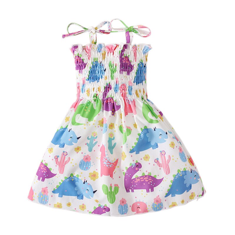 Girls Toddler Dress Casual Sleeveless Princess Summer Dress