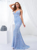 V-Neck Sleeveless Velvet Prom Evening Long Dress