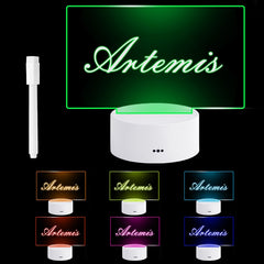 Note Board Creative Led Night Light USB Message Board Holiday Light  With Pen