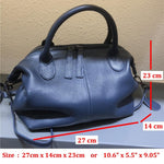 Soft Real Leather Ladies Hand Bag Genuine Leather Purse