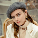 Women's Classic French Beret Vintage Hats For Cold Weather