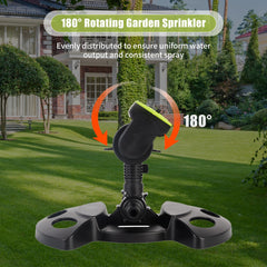 Outdoor Garden Sprinkler Lawn Patio Water Sprayer