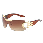 Sporty Casual Sunglasses for Women Y2K Shades UV400 Fashion Eyewear