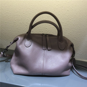 Soft Real Leather Ladies Hand Bag Genuine Leather Purse
