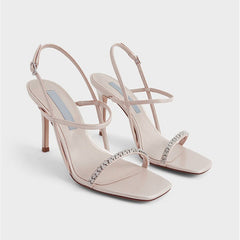 Classy High Heel Sandals Stiletto Open-Toe Shoes