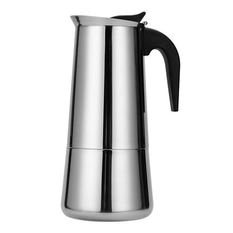 Portable Espresso Coffee Pot Mocha Stove Latte Filter Camping Home Kitchen Brewing Tool