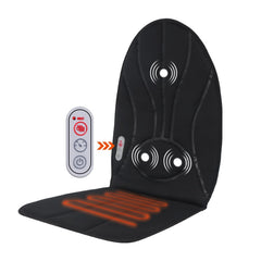 Electric Vibration Back Massager Chair Cushion Vibrates with Heat for Car Home Office