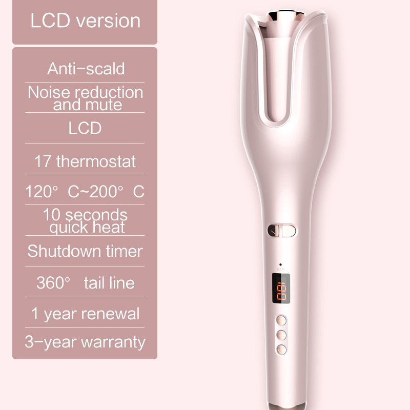 Automatic Hair Waver Curling Tool Multi-Style Professional Styling Wand Beauty Gift