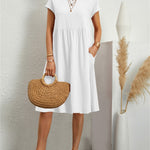 Women's Casual Summer Dress With Pockets