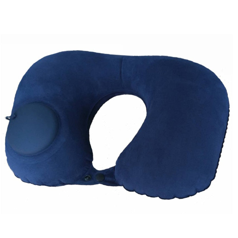 Navy Adjustable Memory Foam Foot Rest