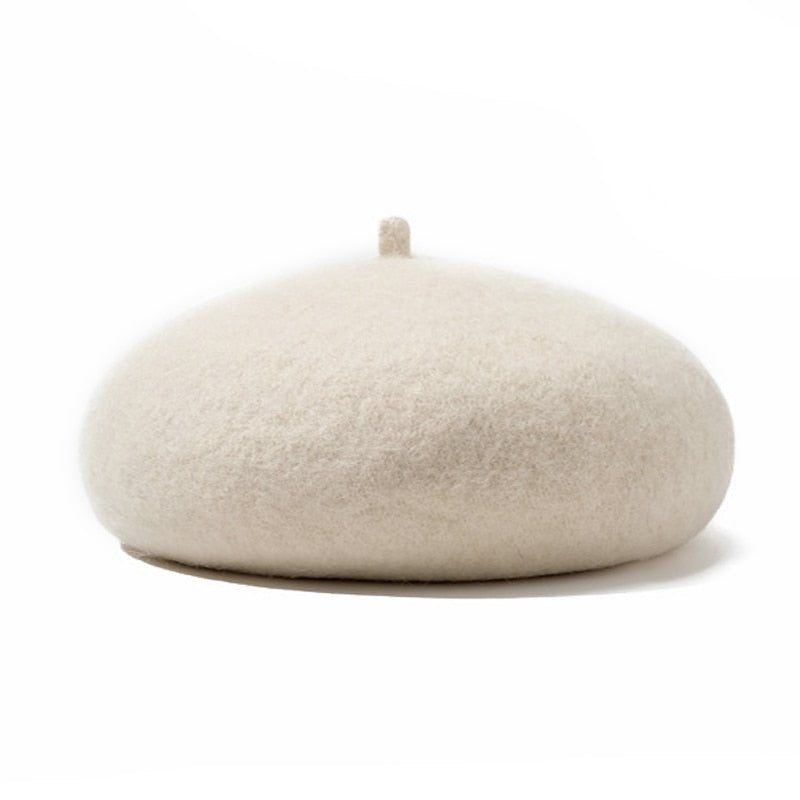 French Beret Women Classic Vintage Cold Weather Hat Casual Elegant Fashion Accessory