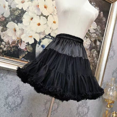 Lace-Up Gothic Mini Dress Square Collar Puff Sleeve Punk Dress