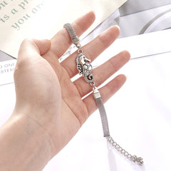 Rhinestone Infinity Bracelet for Women