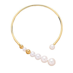 Vintage Pearl Necklace Gatsby Exaggerated Pearl Necklace