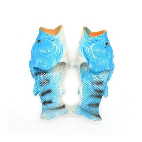 Fish Slippers Funny Family Novelty Shoes Unisex Casual Home Indoor Fashion Gift