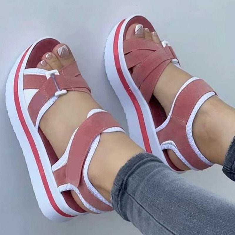 Platform Wedge Sandals Women Lightweight Casual Comfortable Summer Beach Vacation Fashion