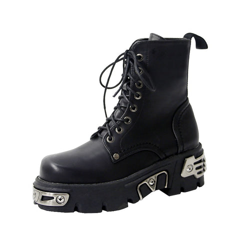 Punk Platform Shoes Women Chunky Sole Casual Streetwear Everyday Fashion