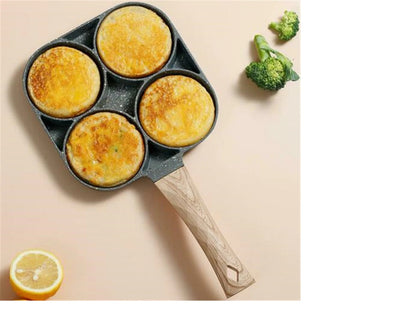 4 compartment frying pan - cook 4 quiche