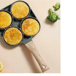 4 compartment frying pan - cook 4 quiche