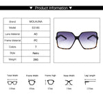 Oversized Sunglasses - dimensions