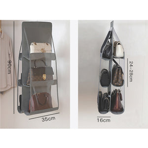 Hanging Purse Handbag Organizer - dimensions