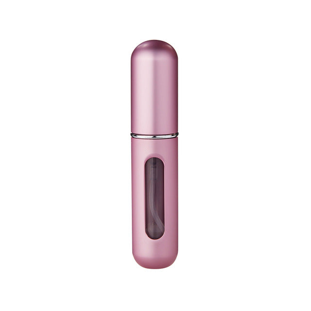 Mini Perfume Spray Bottle Aluminum Atomizer Portable Travel